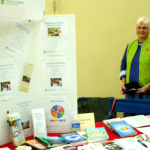 Therapeutic Touch at Guelph Health Fair