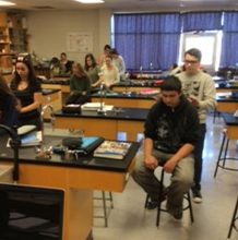 Renfrew High School Students Learn About Therapeutic Touch