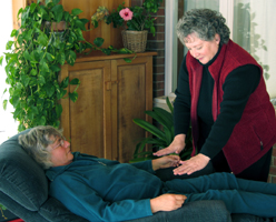 Therapeutic Touch releives Stress & Anxiety
