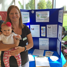 Therapeutic Touch at the Petrolia Health Fair