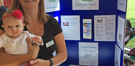 Therapeutic Touch at the Petrolia Health Fair