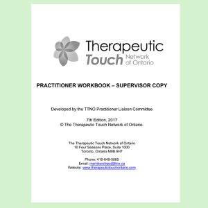 TTNO Practitioner Workbook - Supervisor Copy