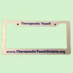 LicensePlate200 Therapeutic Touch License Plate Holder
