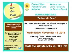 Central West Palliative Care Network Conference November 2018