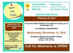 Central West Palliative Care Network Conference November 2018